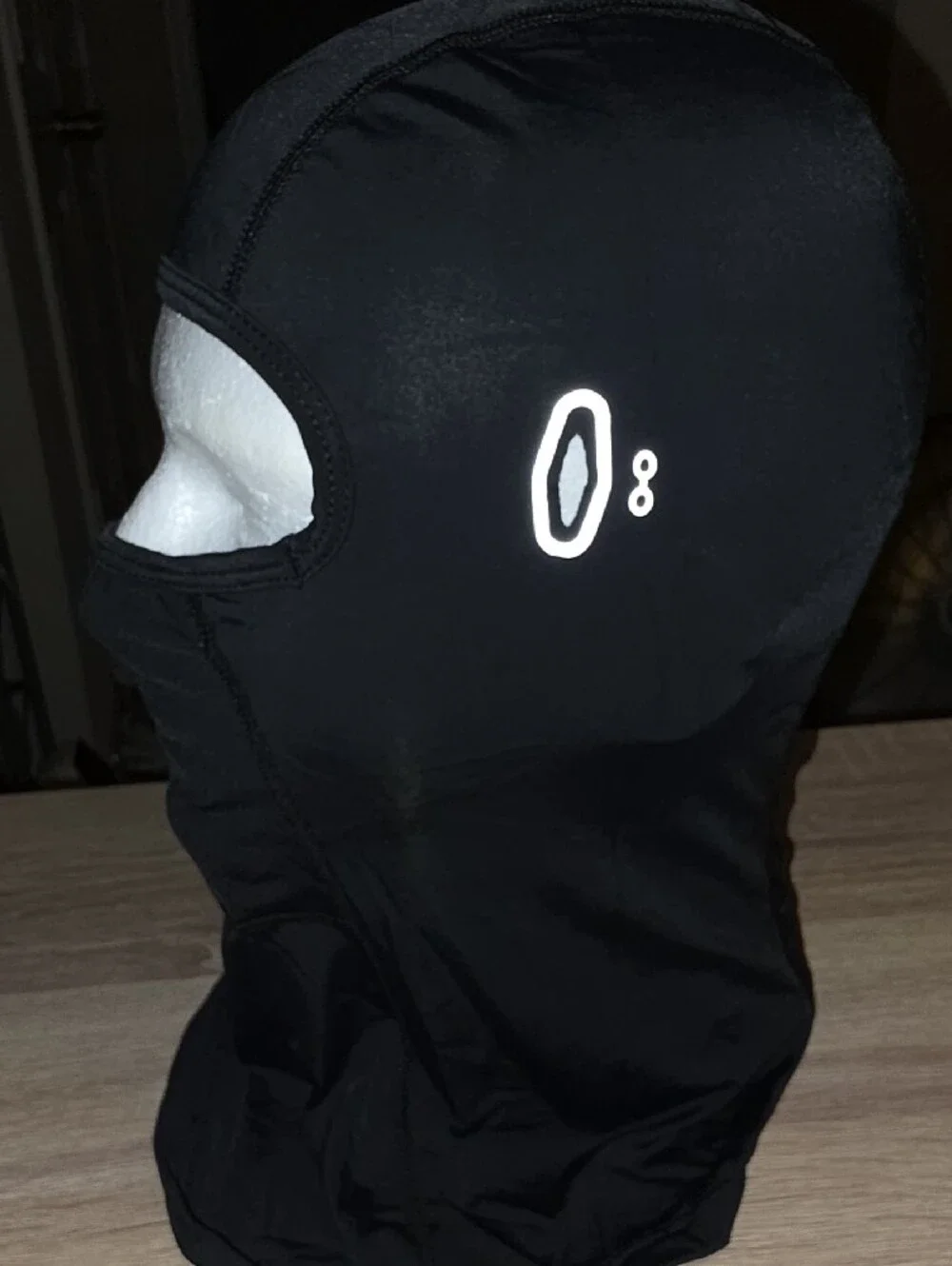 Black Full-Face Balaclava Mask - Breathable Men's Face Cover